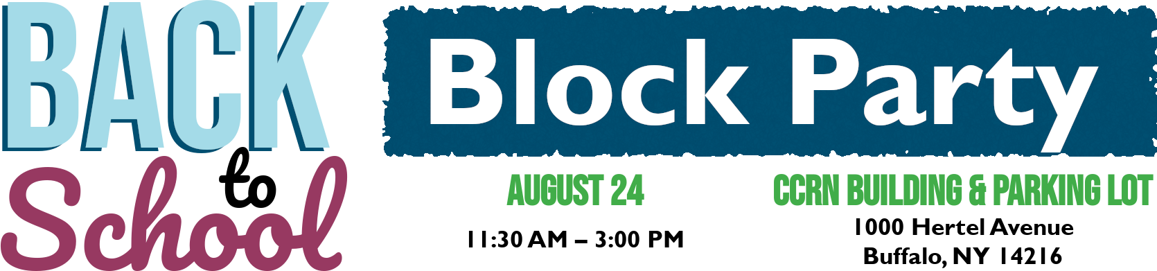 back to school block party header image